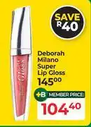 Dis-Chem Deborah Milano Super Lip Gloss offer