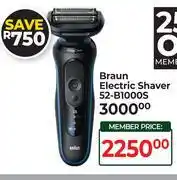 Dis-Chem Braun Electric Shaver 52-B1000S offer