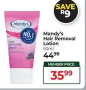 Dis-Chem Mandy's Hair Removal Lotion-50ml offer