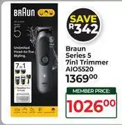 Dis-Chem Braun Series 5 7 In 1 Trimmer AIO5520 offer
