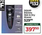 Dis-Chem Dquip Electric Wet & Dry Shaver offer