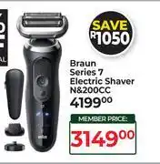 Dis-Chem Braun Series 7 Electric Shaver N&200CC offer