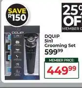 Dis-Chem Dquip 5 In 1 Grooming Set offer