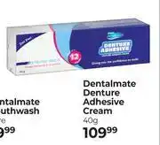 Dis-Chem Dentalmate Denture Adhesive Cream-40g offer