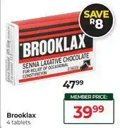 Dis-Chem Brooklax-4 Tablets offer