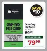 Dis-Chem One Day Flu Care-100ml offer