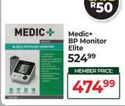 Dis-Chem Medic+ BP Monitor Elite offer