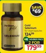 Dis-Chem Dis-Chem Gold Selenium-60 Vegecapsules offer
