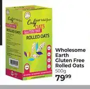 Dis-Chem Wholesome Earth Gluten Free Rolled Oats-500g offer