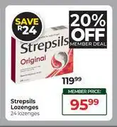 Dis-Chem Strepsils Lozenges 24 Lozenges offer