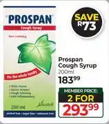 Dis-Chem Prospan Cough Syrup-200ml offer