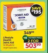 Dis-Chem Lifestyle Health Joint Aid 30 Plus 10 Vegecapsules-For 2 offer