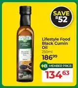 Dis-Chem Lifestyle Food Black Cumin Oil-250ml offer