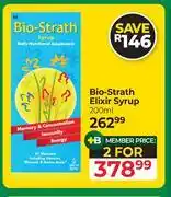 Dis-Chem Bio Strath Elixir Syrup-For 2 x 200ml offer