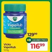 Dis-Chem Vicks Vaporub-100g offer