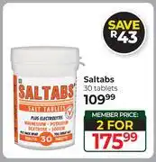 Dis-Chem Saltabs 30 Tablets-For 2 offer