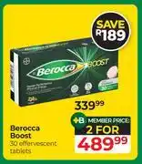 Dis-Chem Berocca Boost 30 Effervescent Tablets-For 2 offer
