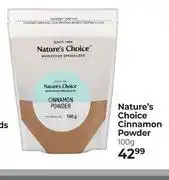 Dis-Chem Nature's Choice Cinnamon Powder-100g offer