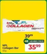 Dis-Chem NPL Collagen Bar (4+1 Cheapest Free)-50g offer