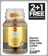 Dis-Chem Douwe Egberts Pure Gold Coffee-200g offer