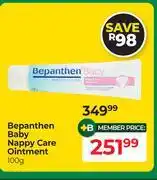 Dis-Chem Bepanthen Baby Nappy Care Ointment-100g offer