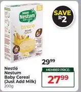 Dis-Chem Nestle Nestum Baby Cereal (Just Add Milk)-200g offer