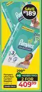 Dis-Chem Pampers Ultra Skin Comfort Nappies Jumbo Pack (Sizes 1-6)-For 2 offer