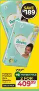 Dis-Chem Pampers Premium Care Nappies Value Pack (Size 1-6)-For 2 offer