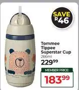 Dis-Chem Tommee Tippee Superstar Cup-266ml offer