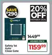 Dis-Chem Safety 1st Auto Close Gate offer