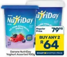 Pick n Pay Hypermarket Danone NutriDay Yoghurt Assorted offer