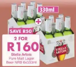 President Liquor Stella Artois Pure Malt Lager offer