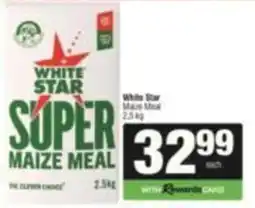 KwikSpar White Star Super Maize Meal offer