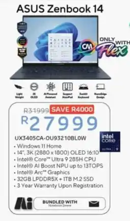Computer Mania ASUS Zenbook 14 offer