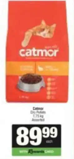 KwikSpar Catmor Dry Pellets Assorted offer