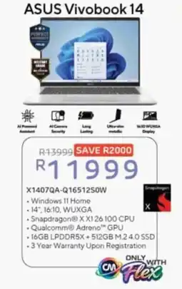 Computer Mania ASUS Vivobook 14 offer