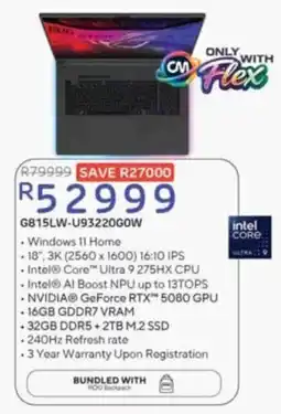 Computer Mania ROG Laptop offer