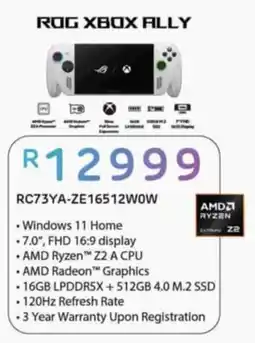 Computer Mania ROG XBOX ALLY offer