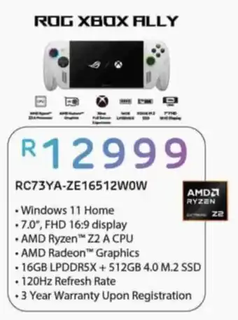 Computer Mania ROG XBOX ALLY offer