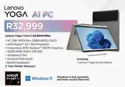Computer Mania Lenovo YOGA AI PC offer