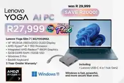 Computer Mania Lenovo Yoga Slim 7 offer