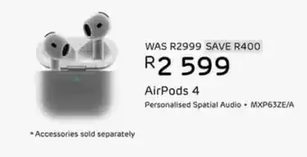 Computer Mania AirPods 4 offer