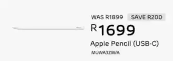 Computer Mania Apple Pencil (USB-C) offer