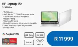 Computer Mania HP Laptop 15s offer