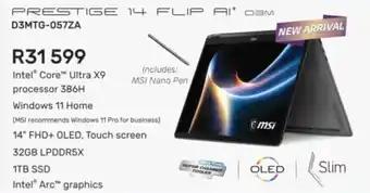 Computer Mania Prestige 14 Flip Ai+ D3M offer