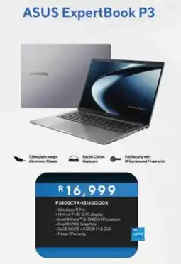 Computer Mania ASUS ExpertBook P3 offer