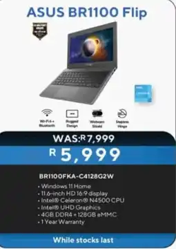 Computer Mania ASUS BR1100 Flip offer
