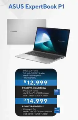 Computer Mania ASUS ExpertBook P1 offer