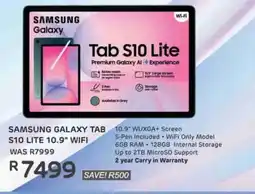 Computer Mania SAMSUNG GALAXY TAB S10 LITE offer