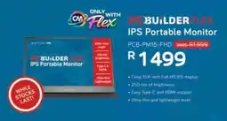 Computer Mania PCBUILDER FLEX IPS Portable Monitor offer